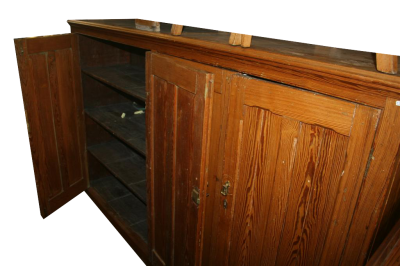 Credenza canadese pitch pine