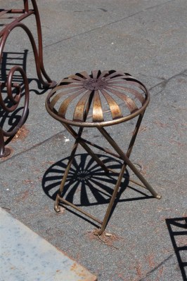 Sgabelli in ferro tondo