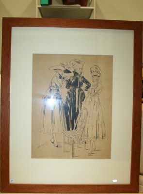 Quadro sartoriale, selezione moda donna