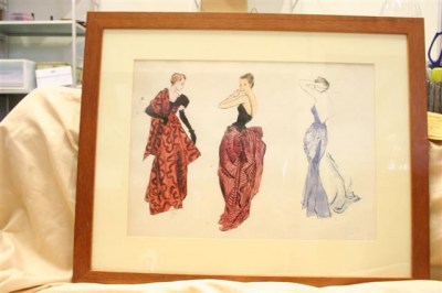 Quadro sartoriale, selezione moda donna