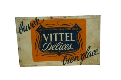 Targa lamiera smaltata VITTEL