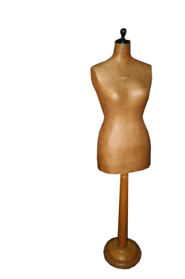 Busto sartoriale cartapesta