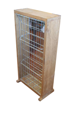 Portabottiglie a colonna in ferro