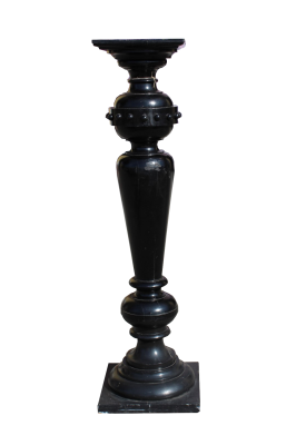 Colonnina tornita in legno