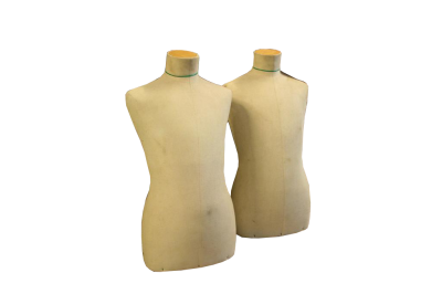 Busto sartoriale in stoffa ragazzo