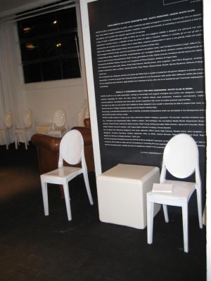 Sedia kartell Charles Ghost