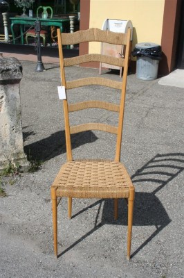 Seggiolone rustico anni '40