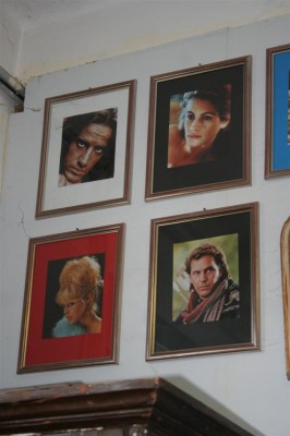 Quadro con foto attori holliwood anni 90 vari