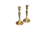 Coppia di candelabri in ottone