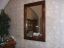 Specchiera con cornice in legno